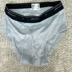 Jockey light blue briefs